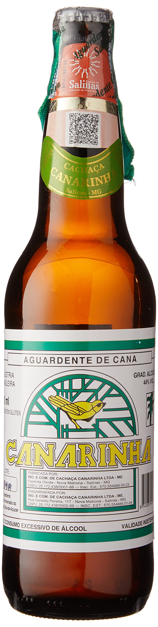 Cachaça Canarinha 600Ml